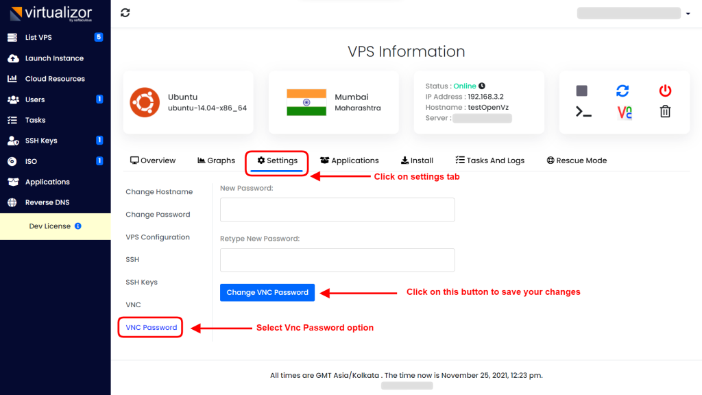 change-vnc-password-virtualizor