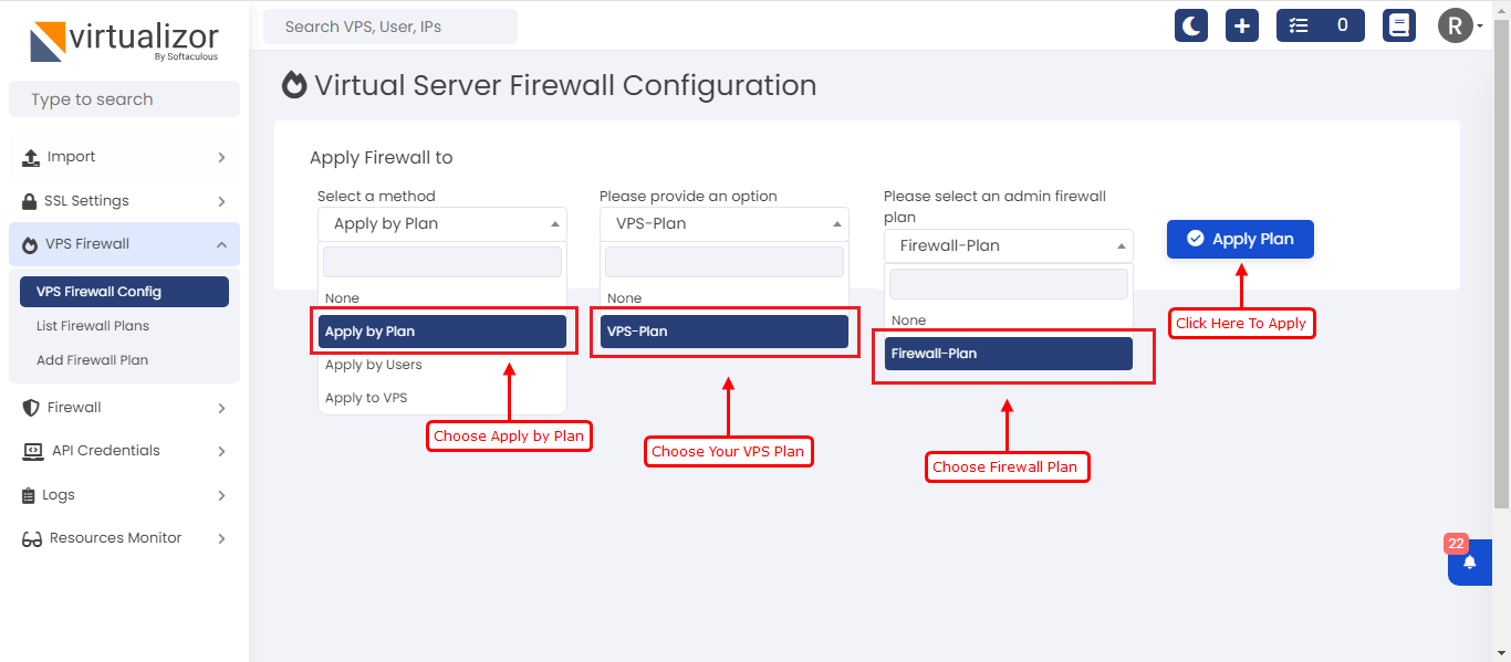 VPS Firewall Configuration Plan